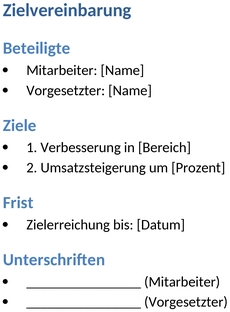zielvereinbarungs-planung